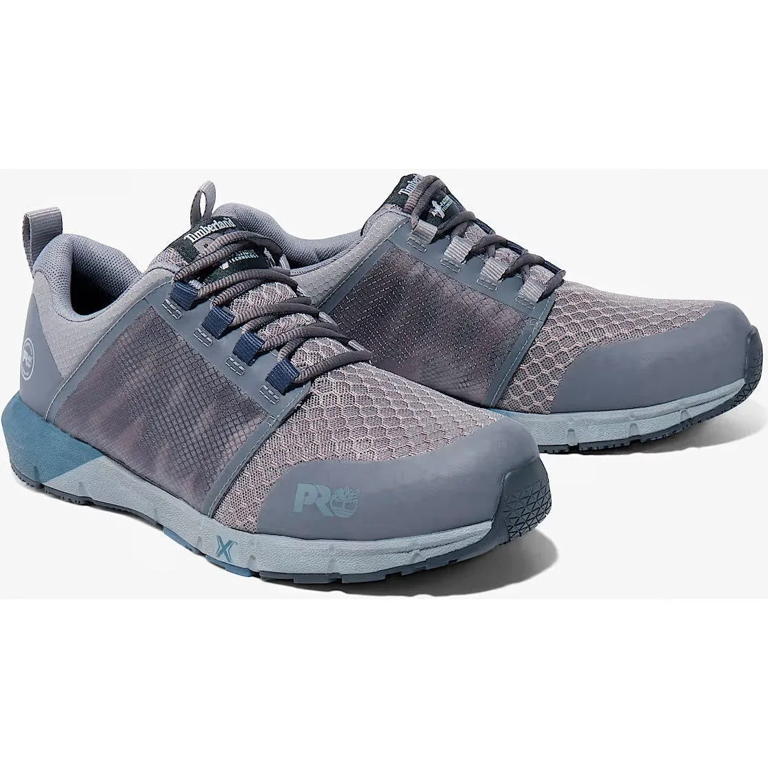 Timberland Pro Men's Radius Comp Toe Sneaker Work Shoe- Grey- TB1A27WT065