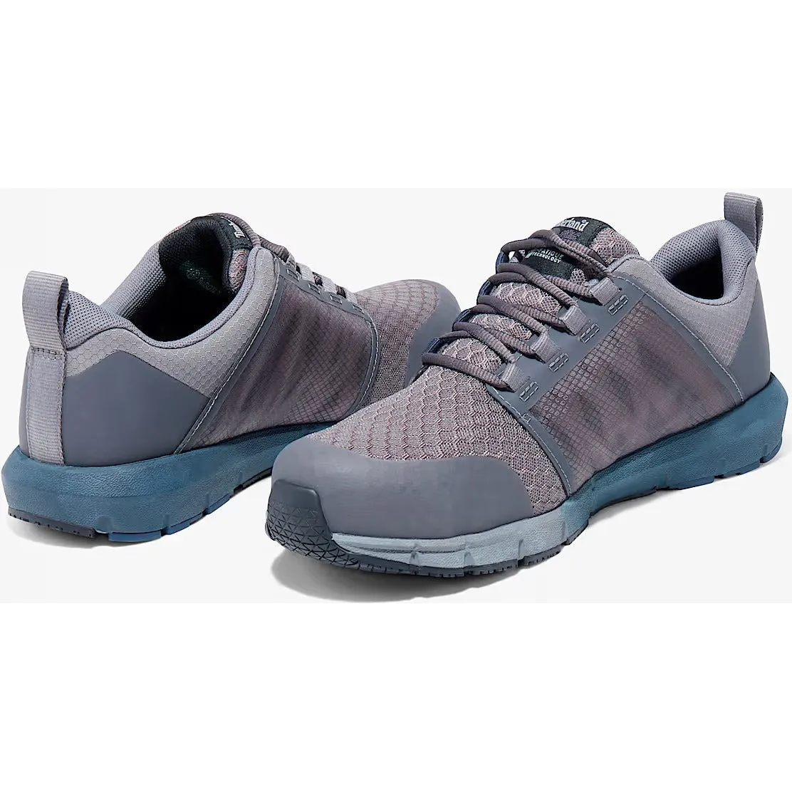 Timberland Pro Men's Radius Comp Toe Sneaker Work Shoe- Grey- TB1A27WT065