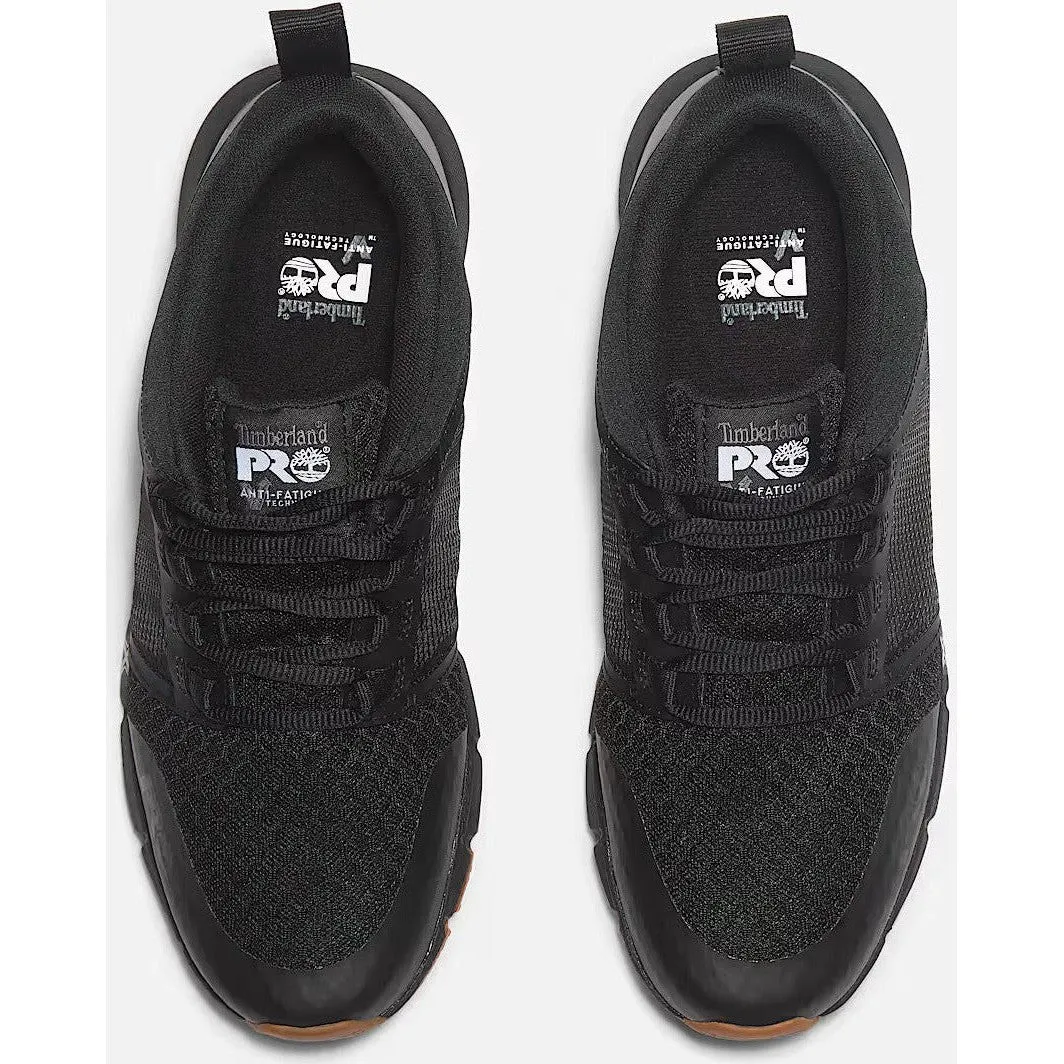 Timberland Pro Men's Radius Soft Toe Sneaker Work Shoe- Black- TB1A5WBQ001