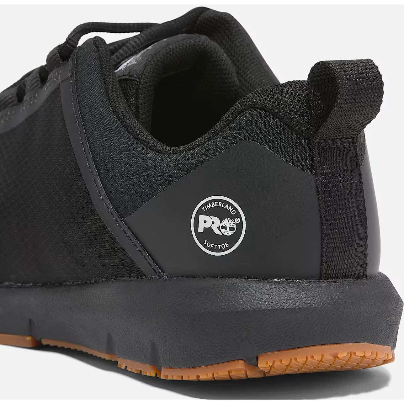 Timberland Pro Men's Radius Soft Toe Sneaker Work Shoe- Black- TB1A5WBQ001