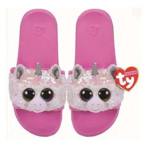 Ty Reversible Sequin Slides - Diamond the Unicorn
