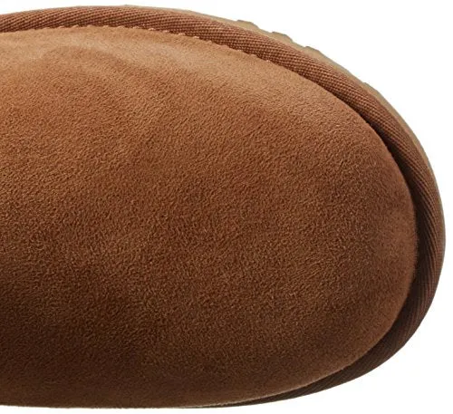 UGG Women's Bailey Button Triplet II Winter Boot, Chestnut, 7 B US