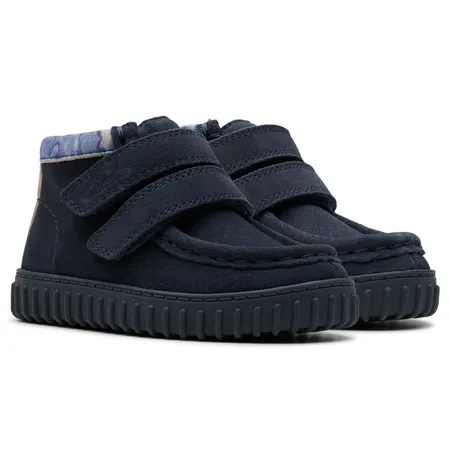 UK 9 Torhill Navy Camo Suede