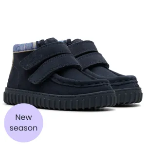UK 9 Torhill Navy Camo Suede