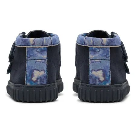 UK 9 Torhill Navy Camo Suede