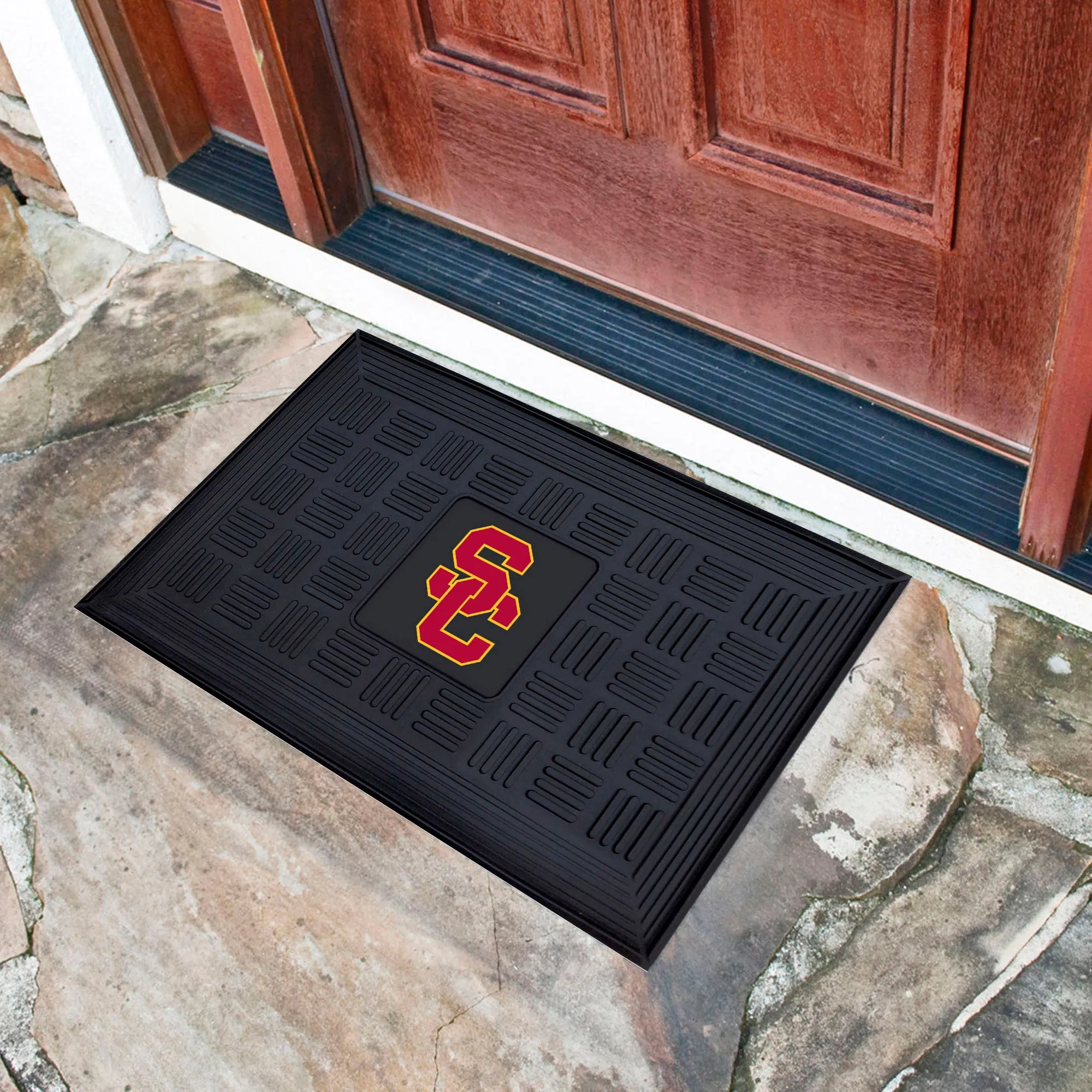 University of Southern Califor Medallion Door Mat