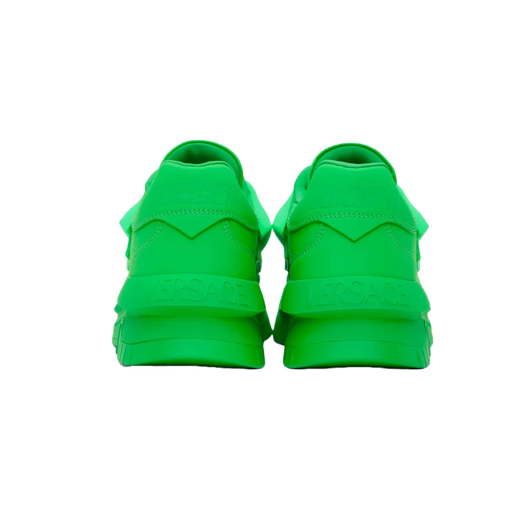 VERSACE ODISSEA SNEAKERS LIME GREEN