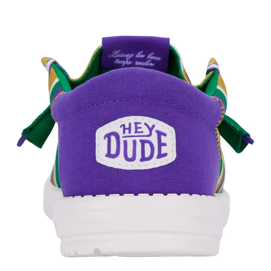 Wally Funk Mardi Gras - Mardi Gras Green/Multi