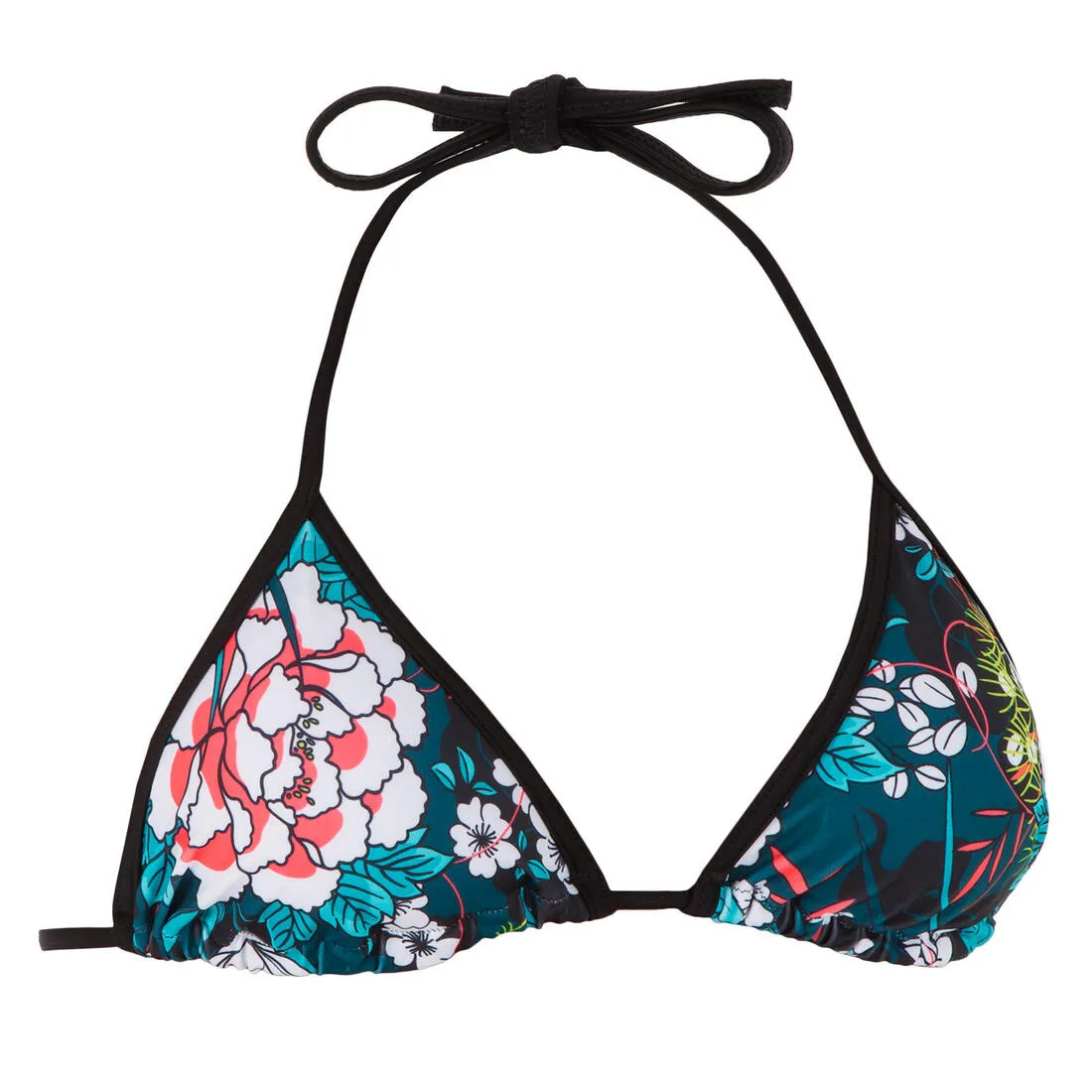 WOMEN'S SLIDING TRIANGLE SWIMSUIT TOP WITH  REMOVABLE PADDED CUPS MAE VILA