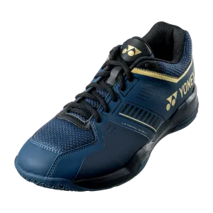 Yonex Power Cushion Strider Flow Wide Badminton Shoe [Navy/Gold]