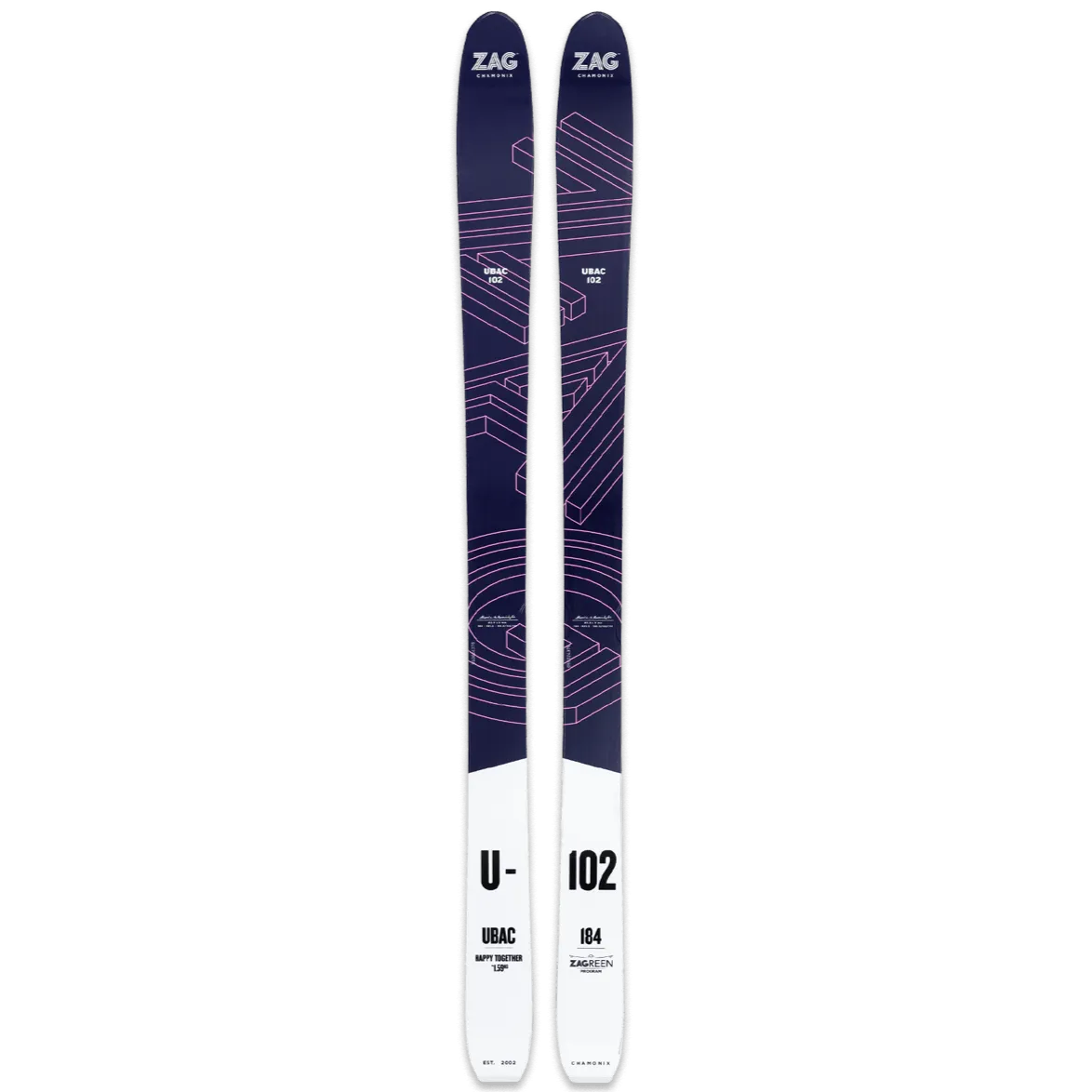 Zag Ubac 102 Skis